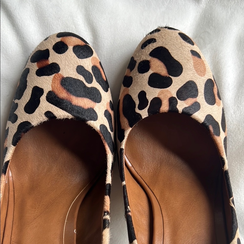 BCBGeneration Leopard Print Dania Calf Hair Pump - Picture 9 of 13